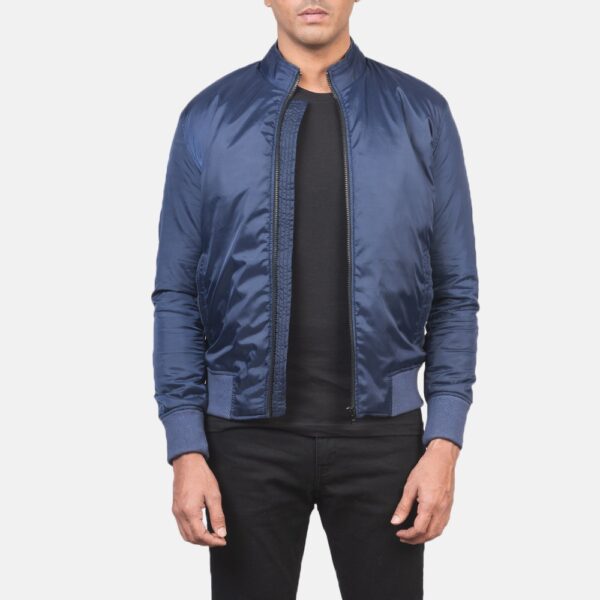 Ramon Blue Bomber Jacket - Image 6