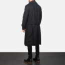 Detective Black Wool CoatDetective Black