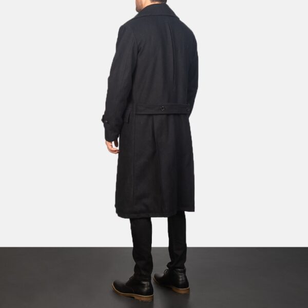 Detective Black Wool CoatDetective Black - Image 3