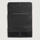 Taylor Black Leather Continental Wallet