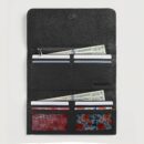 Taylor Black Leather Continental Wallet