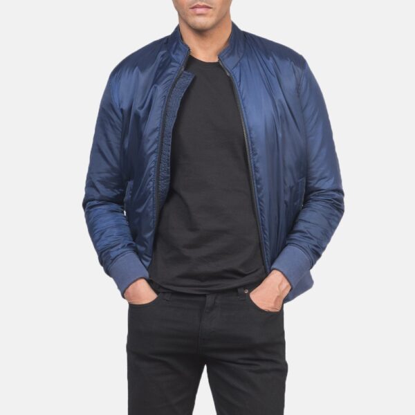 Ramon Blue Bomber Jacket - Image 3