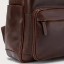 The Philos Vintage Brown Leather Backpack