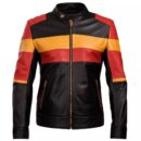 Mens Inspired By German Flag Casual Motorcycle Zipper Coat Germany Flag Jacket