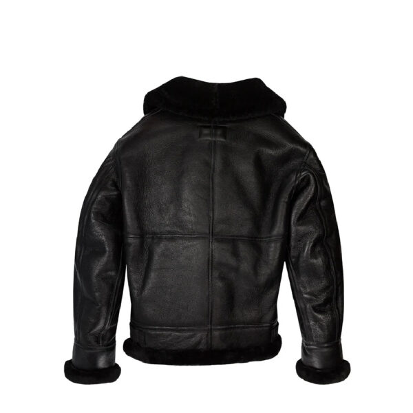 Men Fashion Style Sheepskin Coats And Shearling Jacket - Image 2