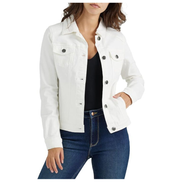 Women’s Fashion Stylish Authentics Stretch Denim White Jacket